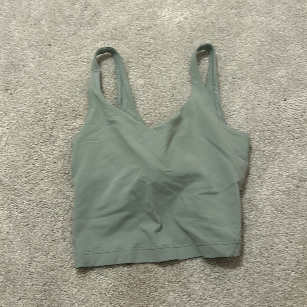 Mint green align tank size 2